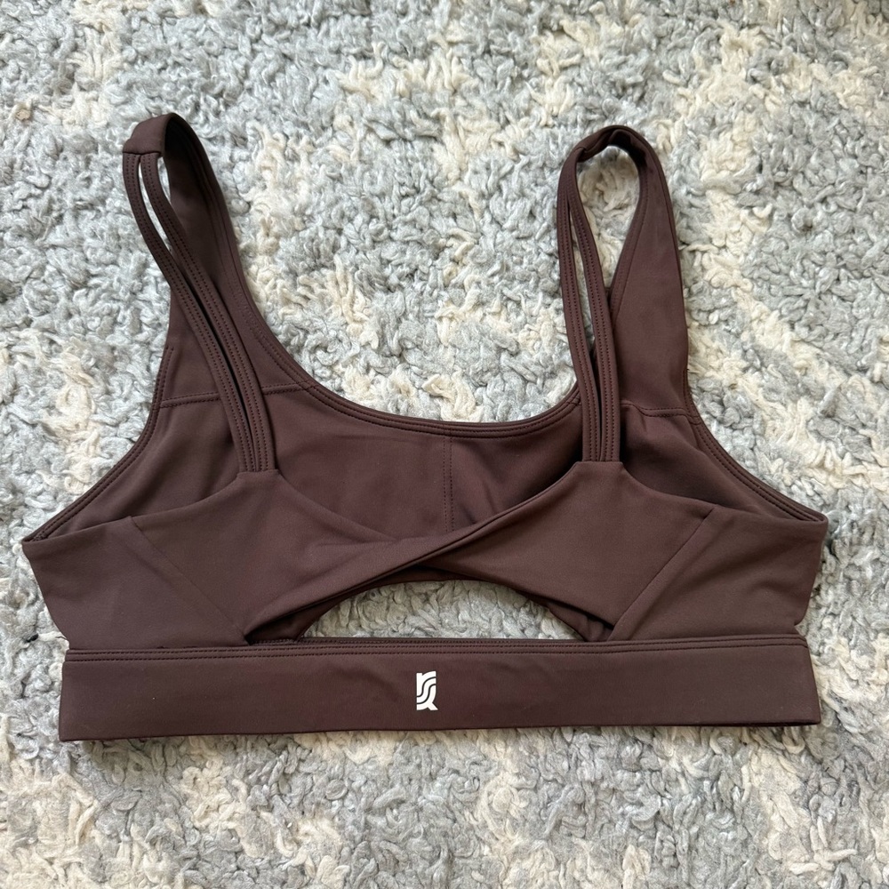 RSQ Chocolate Brown Sports Bra
